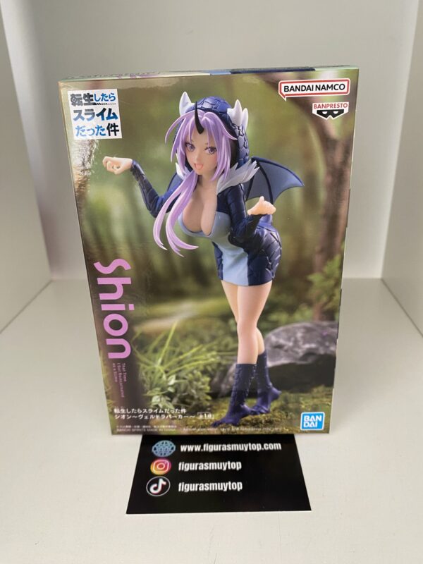 Figura That Time I Got Reincarnated As A Slime Shion Veldora Hoodie 18cm - Imagen 2