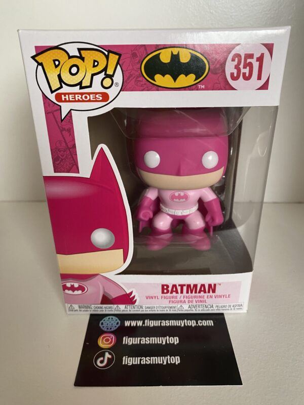 Funko pop Batman Breast Cancer Awareness Pop 351 DC Super Heroes