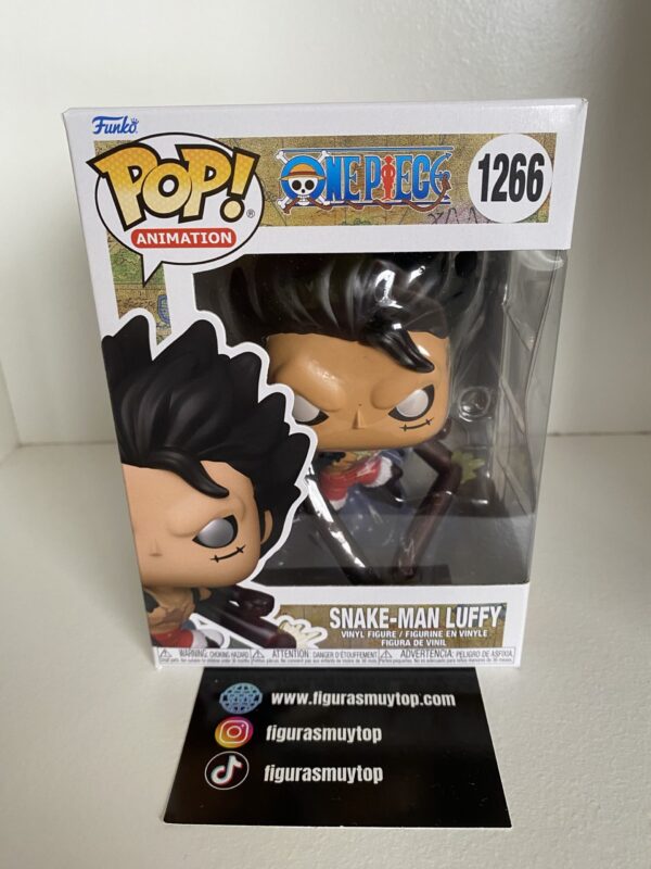 Funko POP One Piece Snake-Man Luffy 1266 - Imagen 2