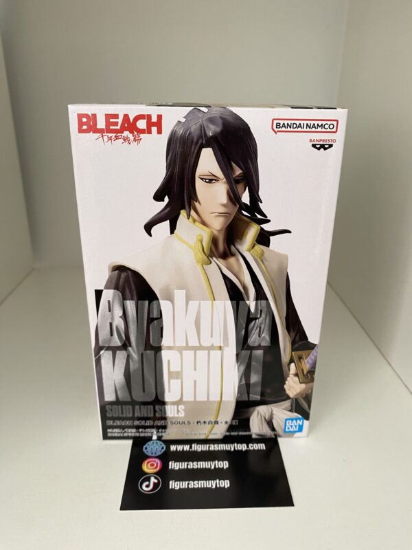 Figura BLEACH SOLID AND SOULS BYAKUYA KUCHIKI - Imagen 2