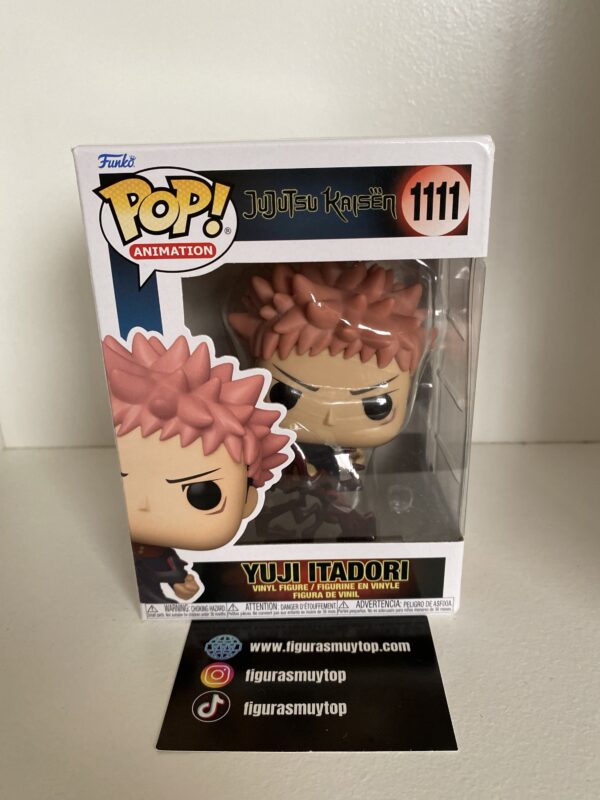 Funko POP Jujutsu Kaisen Itadori 1111 - Imagen 2