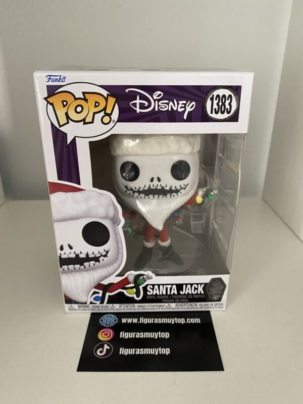 Funko POP Disney Pesadilla Antes de Navidad 30th Anniversary Santa Jack 1383