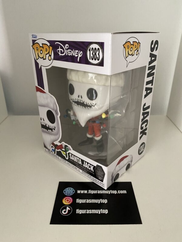 Funko POP Disney Pesadilla Antes de Navidad 30th Anniversary Santa Jack 1383 - Imagen 2