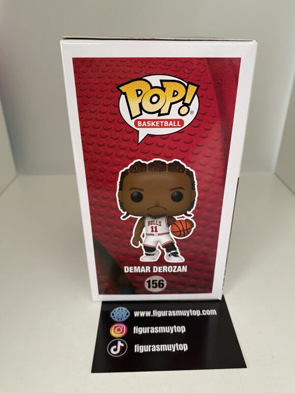 Figura POP NBA Chicago Bulls DeMar DeRozan 156 - Imagen 4