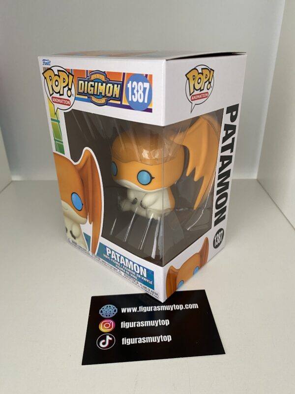 funko pop patamon 1387 digimon - Imagen 3