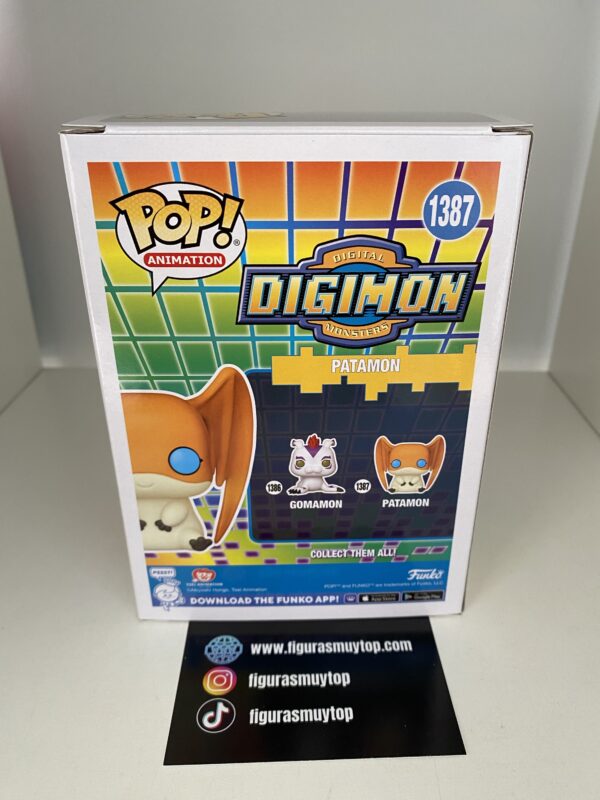 funko pop patamon 1387 digimon - Imagen 5