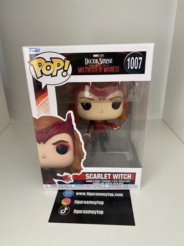 Funko POP Doctor Strange Multiverse of Madness Scarlet Witch 1007 - Imagen 2