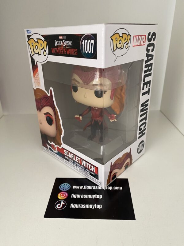 Funko POP Doctor Strange Multiverse of Madness Scarlet Witch 1007 - Imagen 3