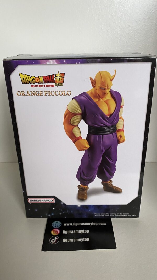 Figura Dragon Ball Super SUPER HERO DXF ORANGE PICCOLO - Imagen 2