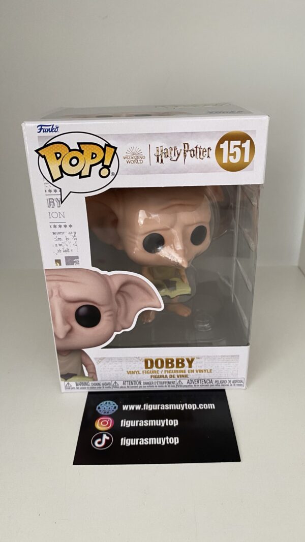 Funko POP! HP CoS 20th Dobby Harry Potter 151 - Imagen 2