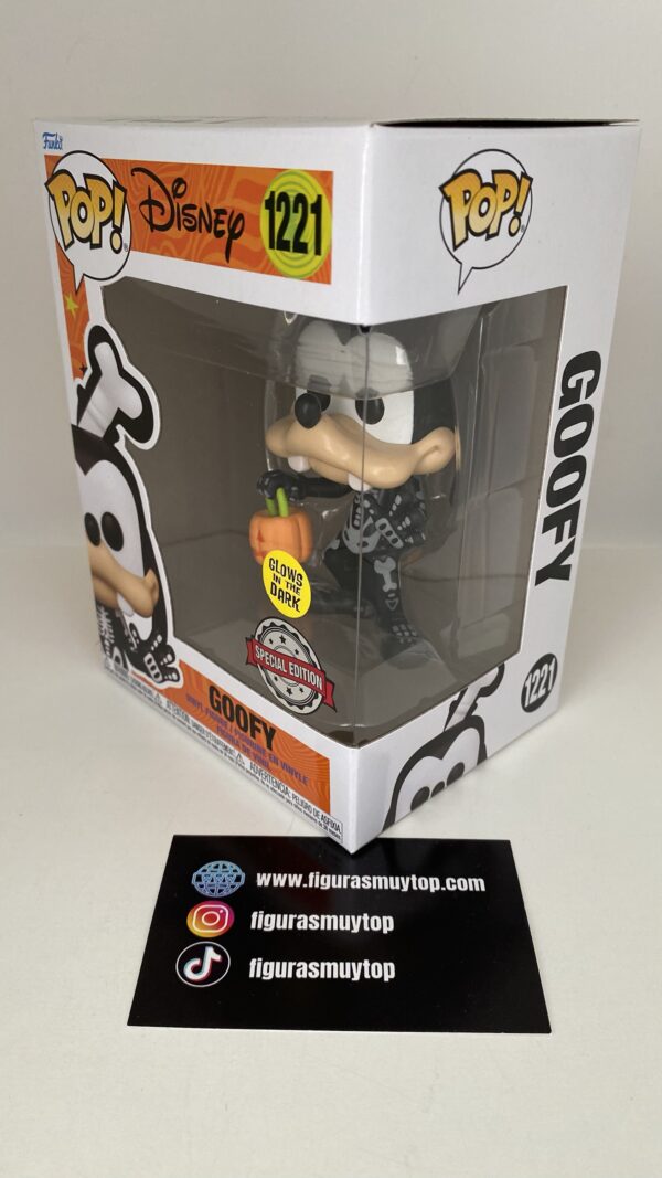 Funko POP! Skeleton Goofy (Glow-In-The-Dark) (Exclusive) - Disney 1221 - Imagen 3