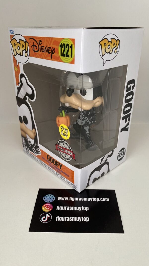 Funko POP! Skeleton Goofy (Glow-In-The-Dark) (Exclusive) - Disney 1221 - Imagen 3