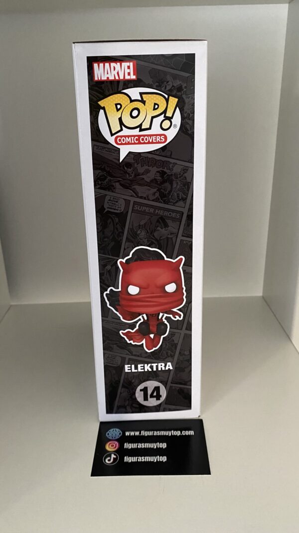 Funko POP Comic Cover Marvel Daredevil Elektra 14 - Imagen 4