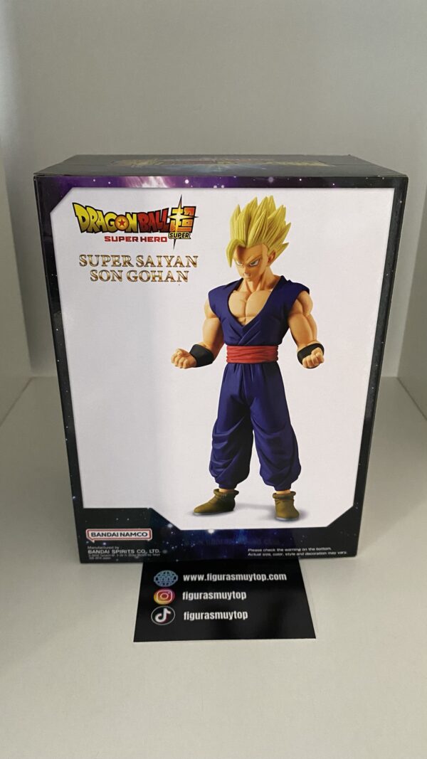 Figura Super Saiyan Son Gohan Super Hero DXF Dragon Ball Super - Imagen 2