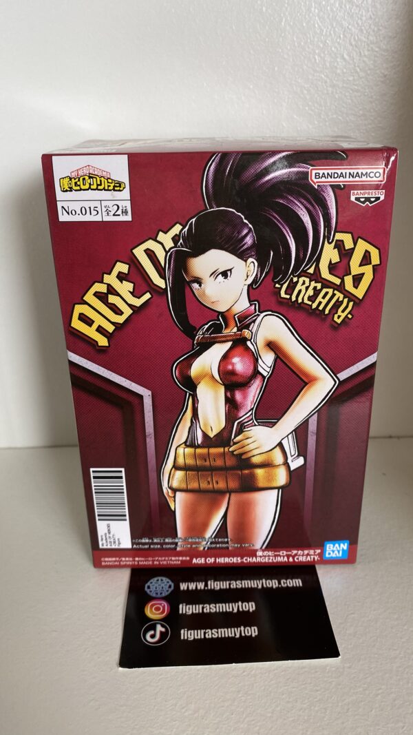 Figura MY HERO ACADEMIA Age of heroes Creaty MOMO YAOYOROZU 19cm
