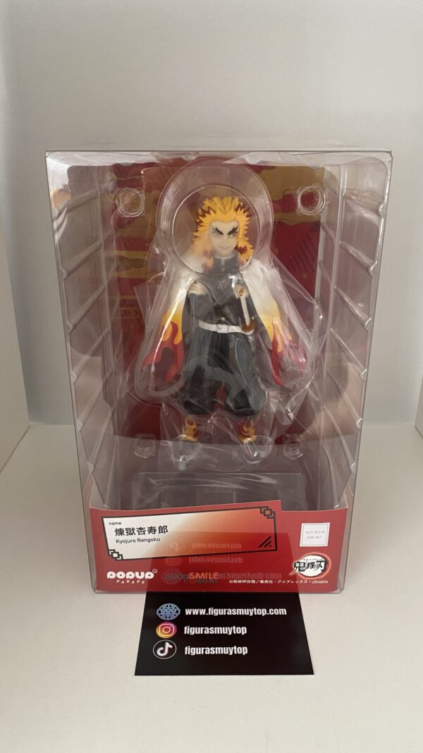 KYOJURO RENGOKU Demon Slayer Kimetsu no Yaiba POP UP PARADE 19cm - Imagen 2