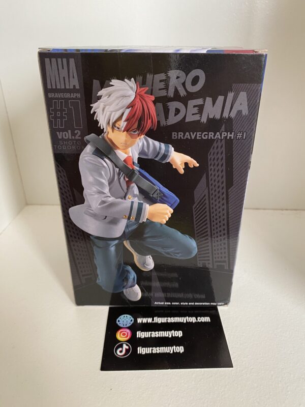 Figura Bravegraph Vol.2 My Hero Academia Shoto Todoroki - Imagen 4