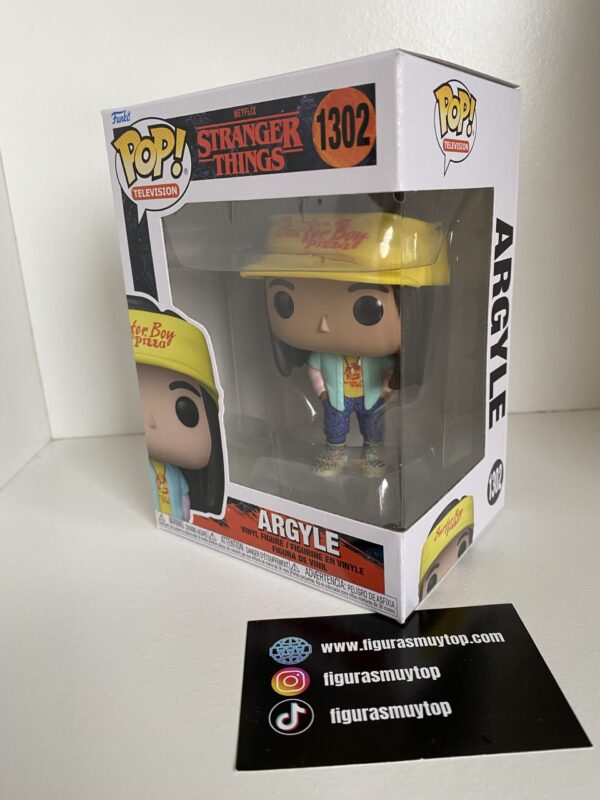 Funko POP Stranger Things Argyle 1302 - Imagen 3