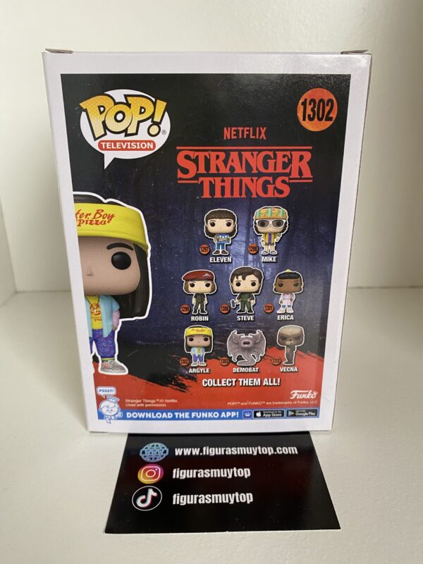 Funko POP Stranger Things Argyle 1302 - Imagen 5