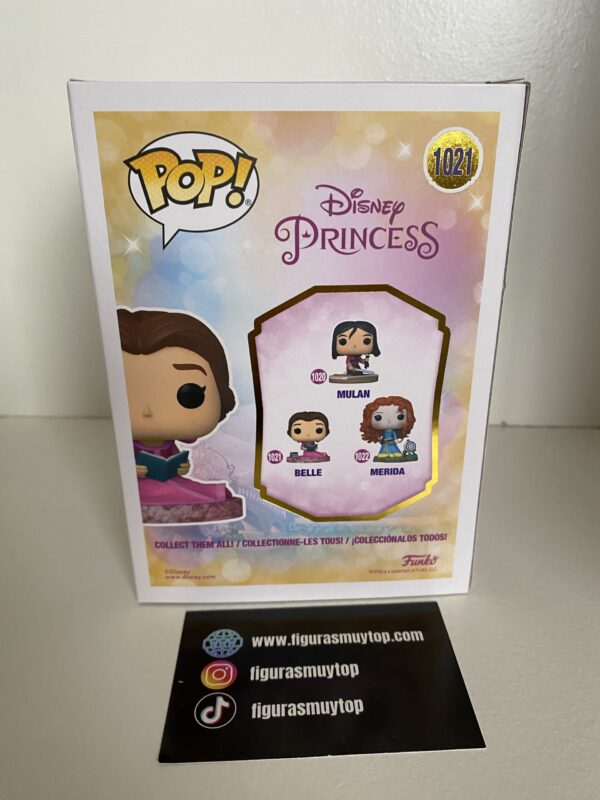 Funko POP Ultimate Princess Belle 1021 Disney Bella y bestia - Imagen 4