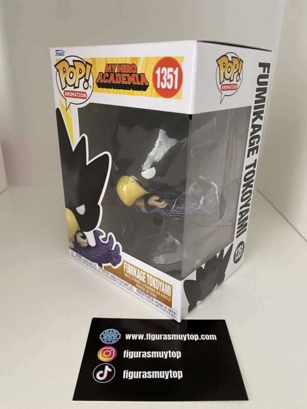 Funko POP My Hero Academia Fumikage Tokoyami 1351 - Imagen 3