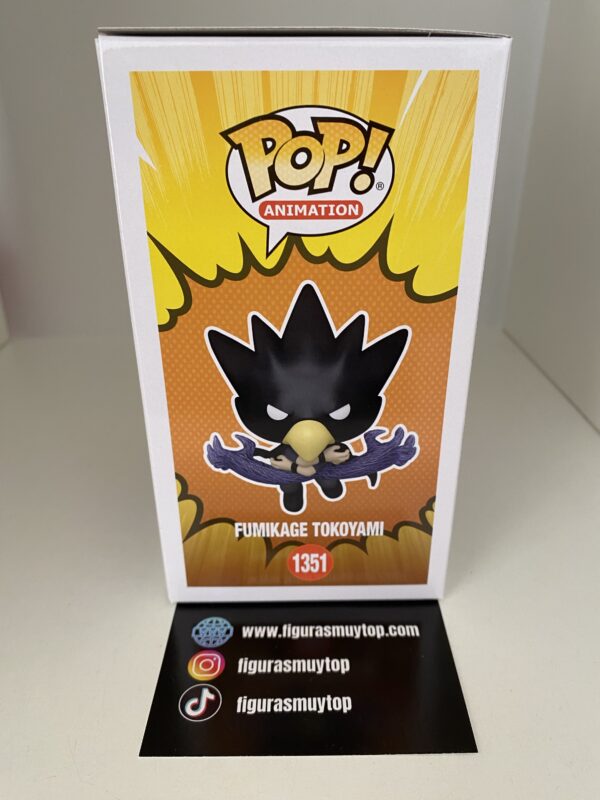 Funko POP My Hero Academia Fumikage Tokoyami 1351 - Imagen 4