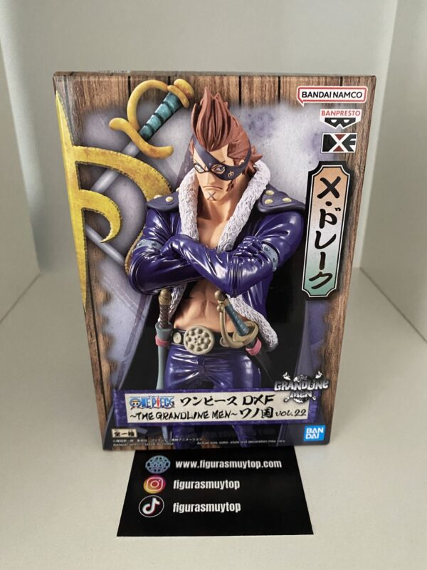 Figura X Drake vol.22 Wanokuni the Grandline Men One Piece - Imagen 2