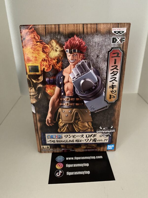Figura Eustass Kid grandline men 19cm vol.19 - Imagen 2