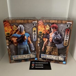 Lote dos figuras One piece Grandline men vol.19 Killer y Eustas Kid