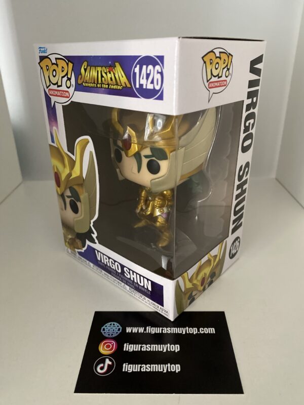 Funko POP Saint Seiya Knights of the Zodiac Virgo Shun 1426 - Imagen 3