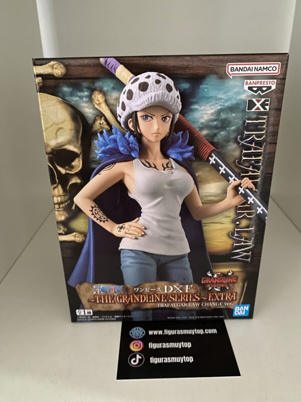 Figura Trafalgar Law One Piece DXF extra THE GRANDLINE SERIES 19cm - Imagen 2