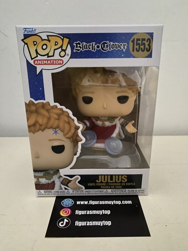 Funko Figura POP Black Clover Julius 1553 - Imagen 2