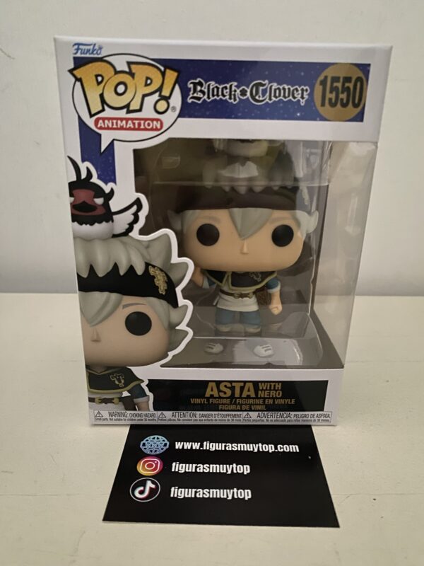 Funko POP Black Clover Asta 1550 - Imagen 2