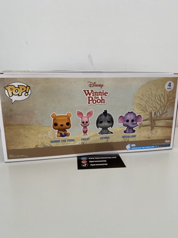 Funko pop Blister 4 pack figuras POP Disney Winnie the Pooh Exclusive - Imagen 3