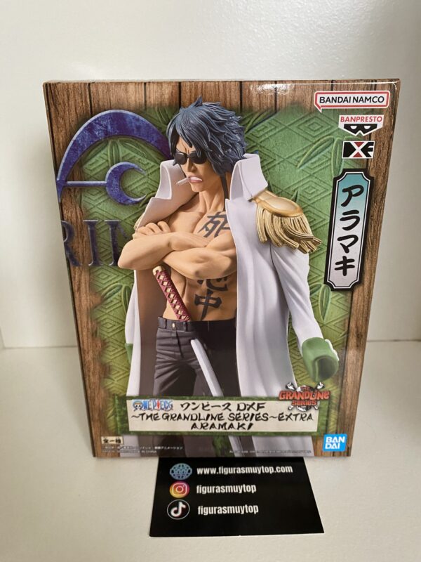 Figura One Piece DXF the grandline series EXTRA ARAMAKI 19cm - Imagen 2