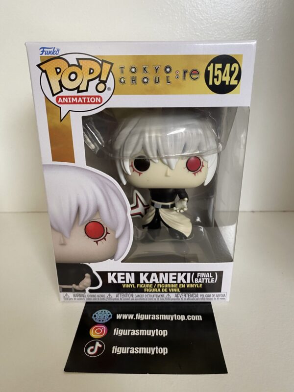 Funko POP Tokyo Ghoul: re Ken Kaneki 1542 - Imagen 2