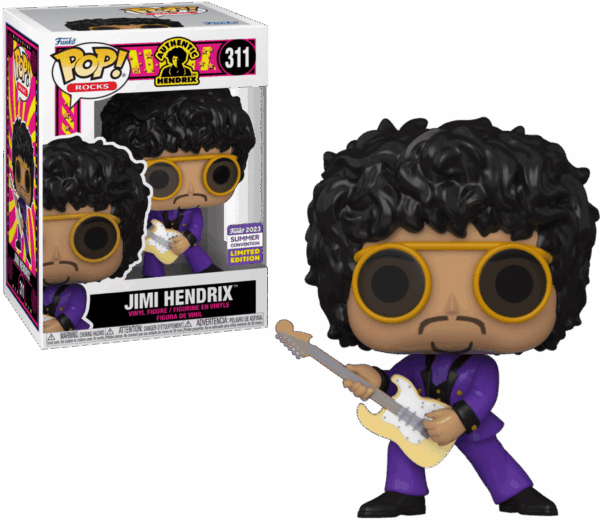 Funko pop Jimi Hendrix 311 Rocks Summer convention 2023