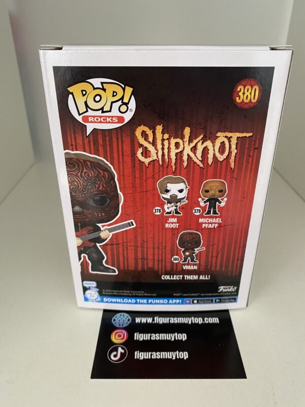 Funko Figura POP Slipknot Vman 380 - Imagen 5