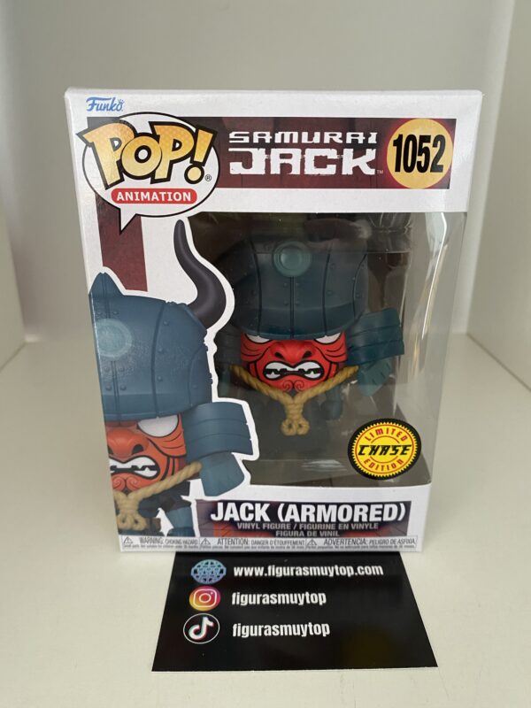 Funko pop Jack Armored 1052 Samurai Jack CHASE - Imagen 2