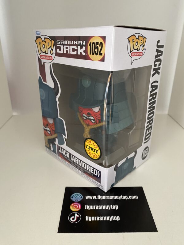 Funko pop Jack Armored 1052 Samurai Jack CHASE - Imagen 3