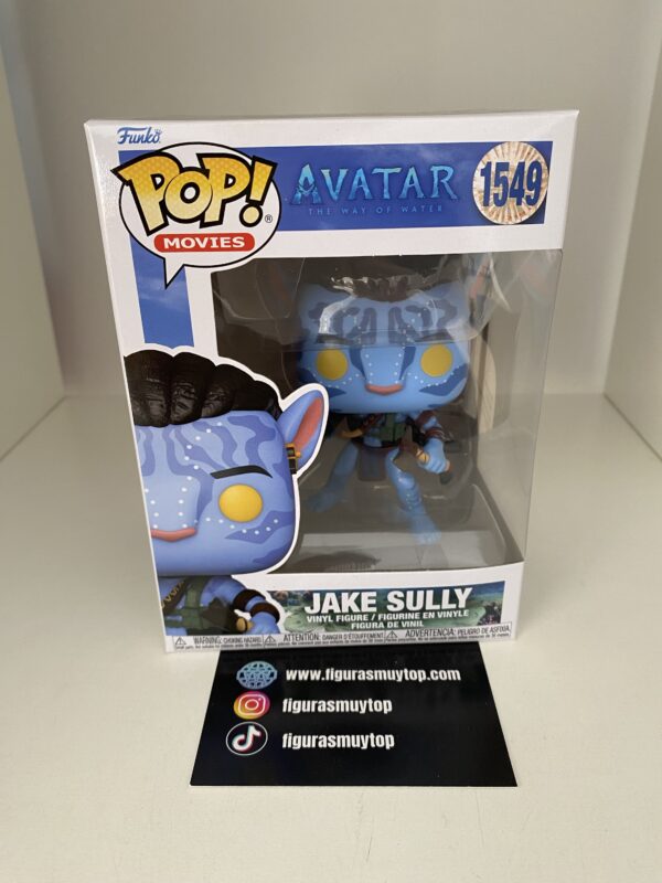 Figura POP Avatar El Sentido del Agua Jake Sully 1549 - Imagen 2