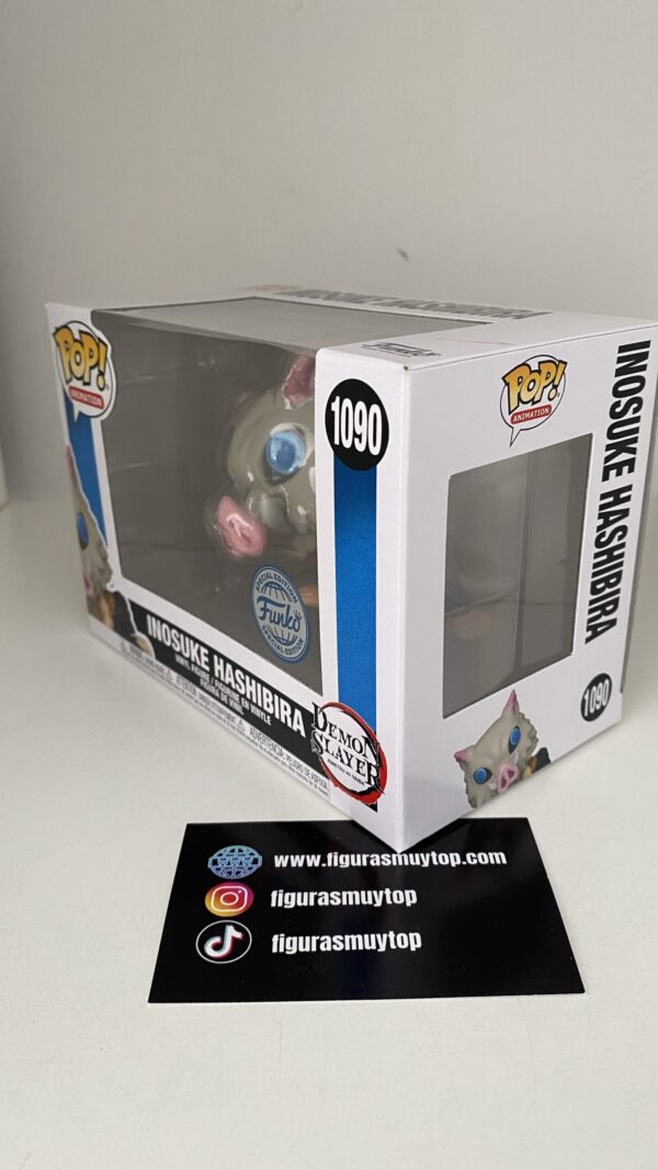 Funko POP Demon Slayer Kimetsu no Yaiba Inosuke Hashibira Exclusive 1090 - Imagen 3