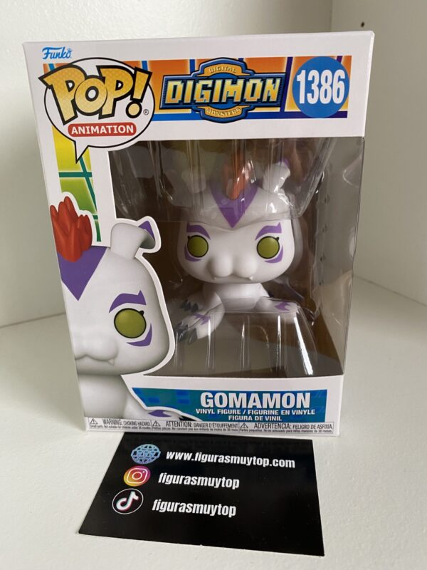 Funko POP Gomamon 1386 Digimon - Imagen 2