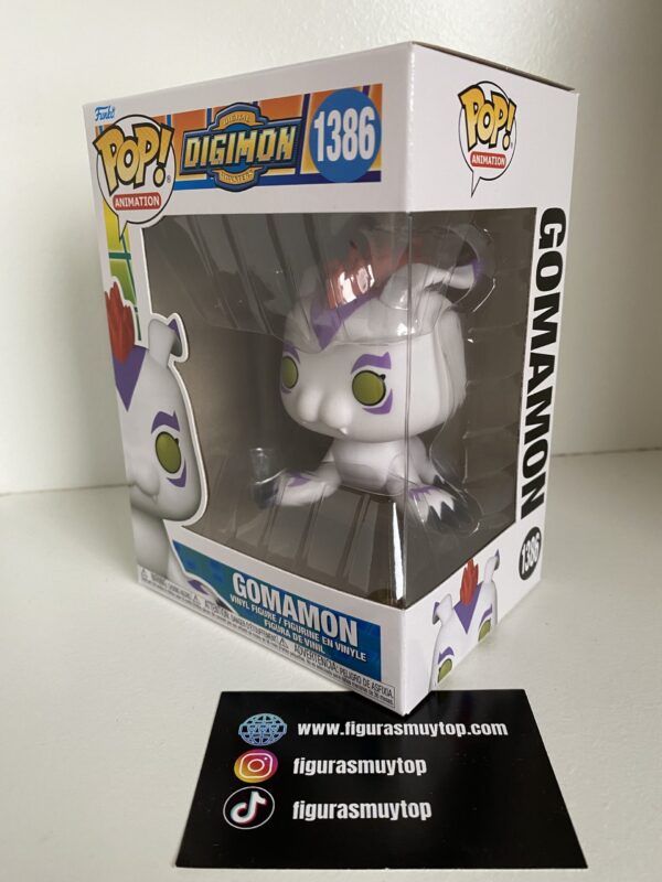 Funko POP Gomamon 1386 Digimon - Imagen 3