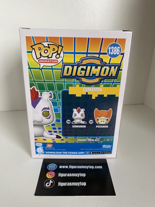 Funko POP Gomamon 1386 Digimon - Imagen 5
