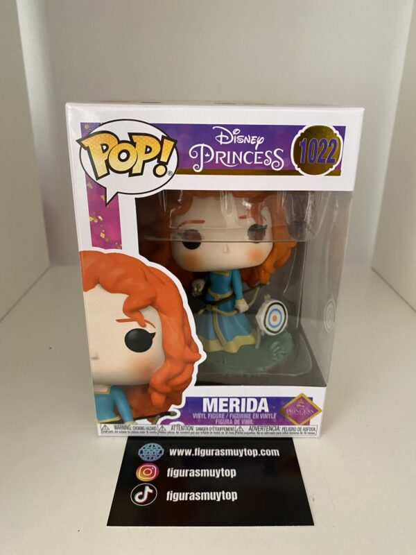 Funko POP Disney Princesas Merida 1022 - Imagen 2