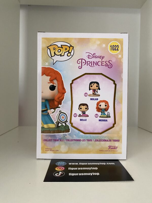 Funko POP Disney Princesas Merida 1022 - Imagen 5