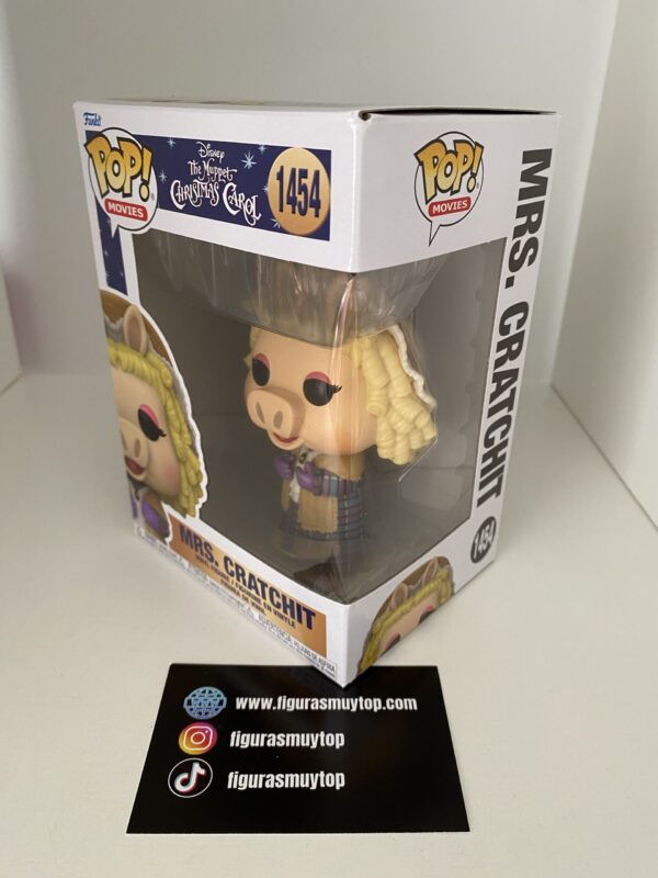 Funko pop disney the muppet  Christmas Carol Mrs Cratchit 1454 cerdita peggy - Imagen 3