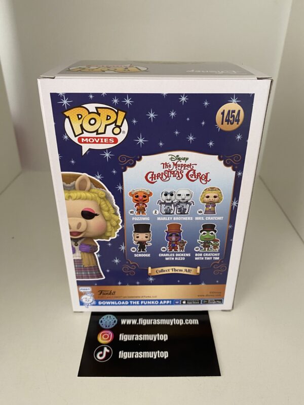 Funko pop disney the muppet  Christmas Carol Mrs Cratchit 1454 cerdita peggy - Imagen 5