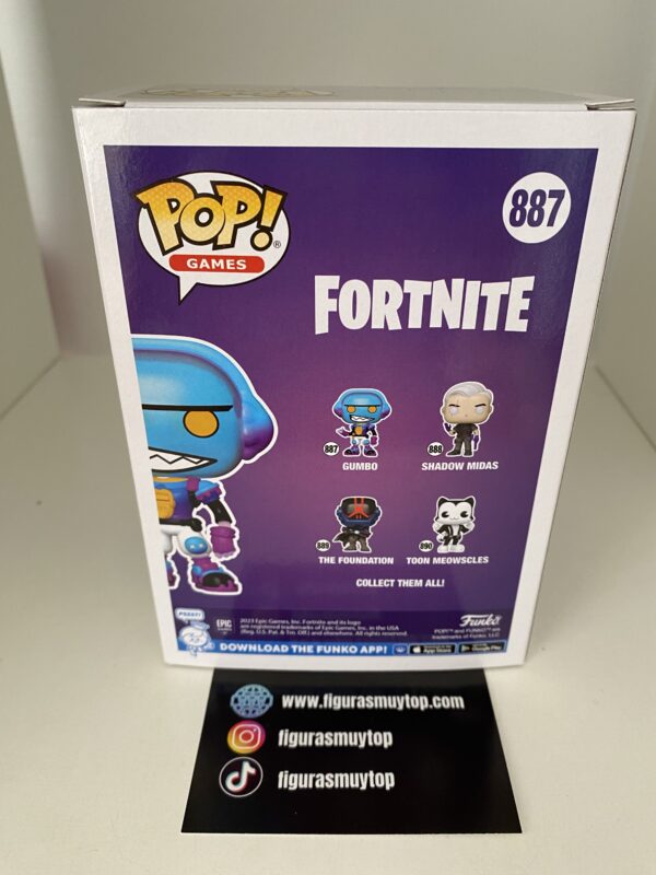 Funko POP Fortnite Gumbo 887 - Imagen 5